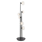 Gulvlampe Luva svart Richmond Interiors Gulvlampe