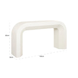 Console Rainbow hvit Richmond Interiors Konsollbord