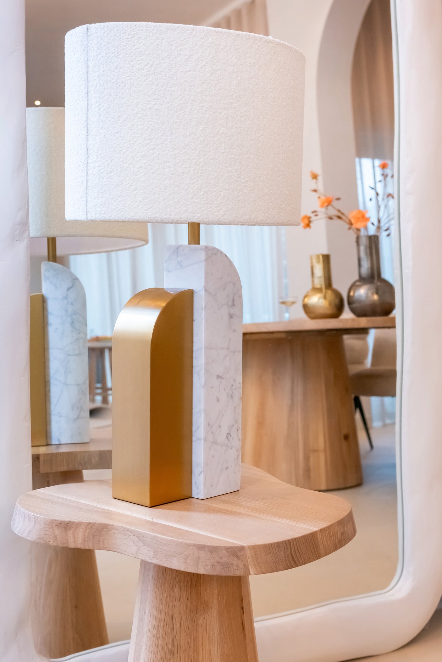 Endebord Riva natur eik Richmond Interiors Sidebord