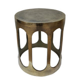 Endebord Du Pont børstet gull Richmond Interiors Sidebord