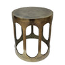 Endebord Du Pont børstet gull Richmond Interiors Sidebord