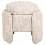 Pouffe & fotstøtte Cupid beige angora med oppbevaring Richmond Interiors Pall