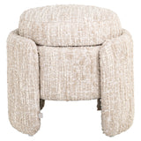 Pouffe & fotstøtte Cupid beige angora med oppbevaring Richmond Interiors Pall