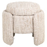 Pouffe & fotstøtte Cupid beige angora med oppbevaring Richmond Interiors Pall