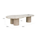 Salongbord Coronel Blush beige Richmond Interiors Sofabord