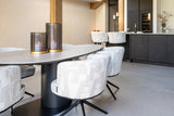 Hurricane light Daylin røyk stor Richmond Interiors Lanterne og lysglass