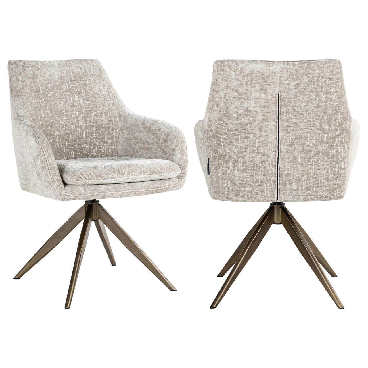 Spisestol Lisonne perle øy svingbar Richmond Interiors Spisestol