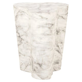 Utendørs sidebord Rockyard hvit marmorlook Richmond Interiors Sidebord