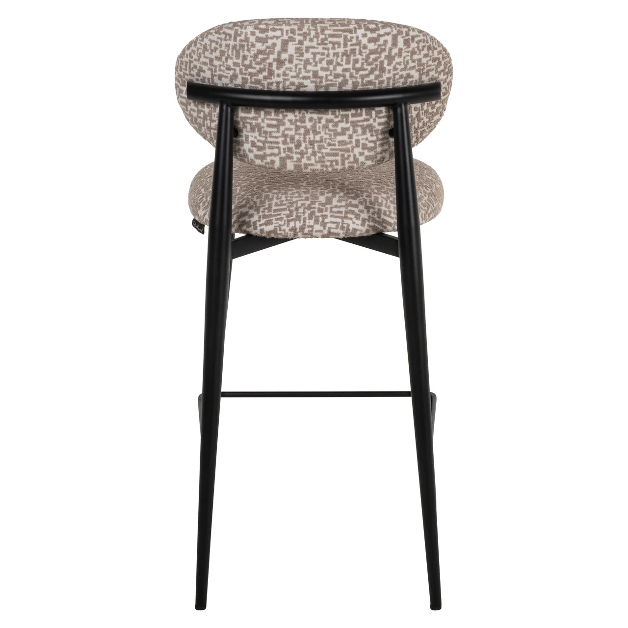 Counter stool Dantes naturlig geo brannhemmende Richmond Interiors Barstol