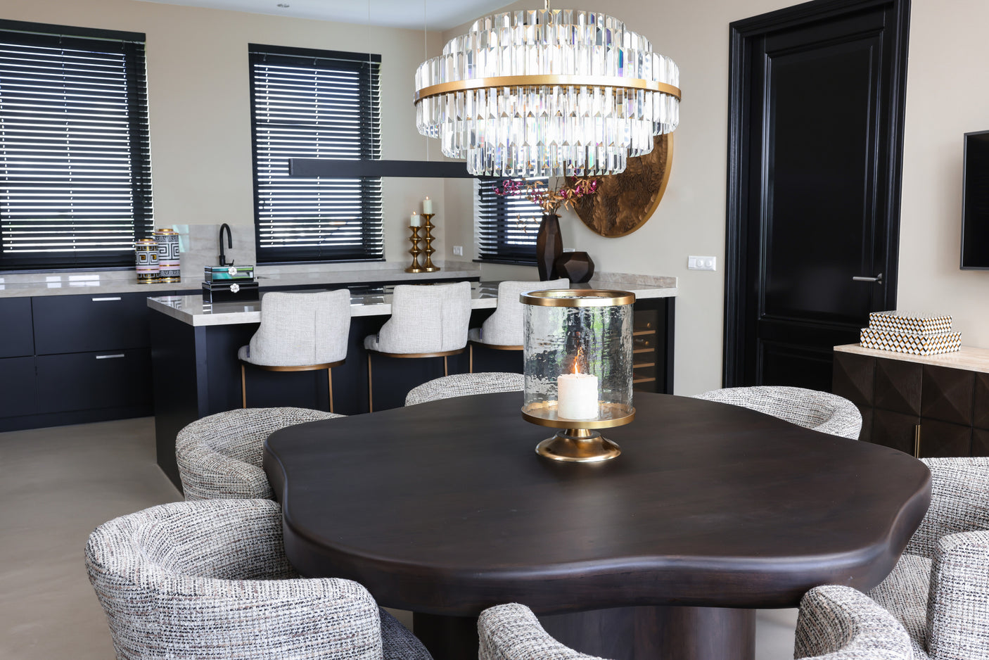 Oppbevaringsboks Vivy svart stor Richmond Interiors Oppbevaring