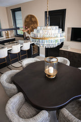 Chandelier Desire børstet gull stor Richmond Interiors Taklampe