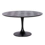 Spisebord Blax svart 140Ø Richmond Interiors Spisebord