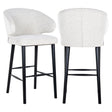 Barstol Indigo hvit bouclé Richmond Interiors Barstol