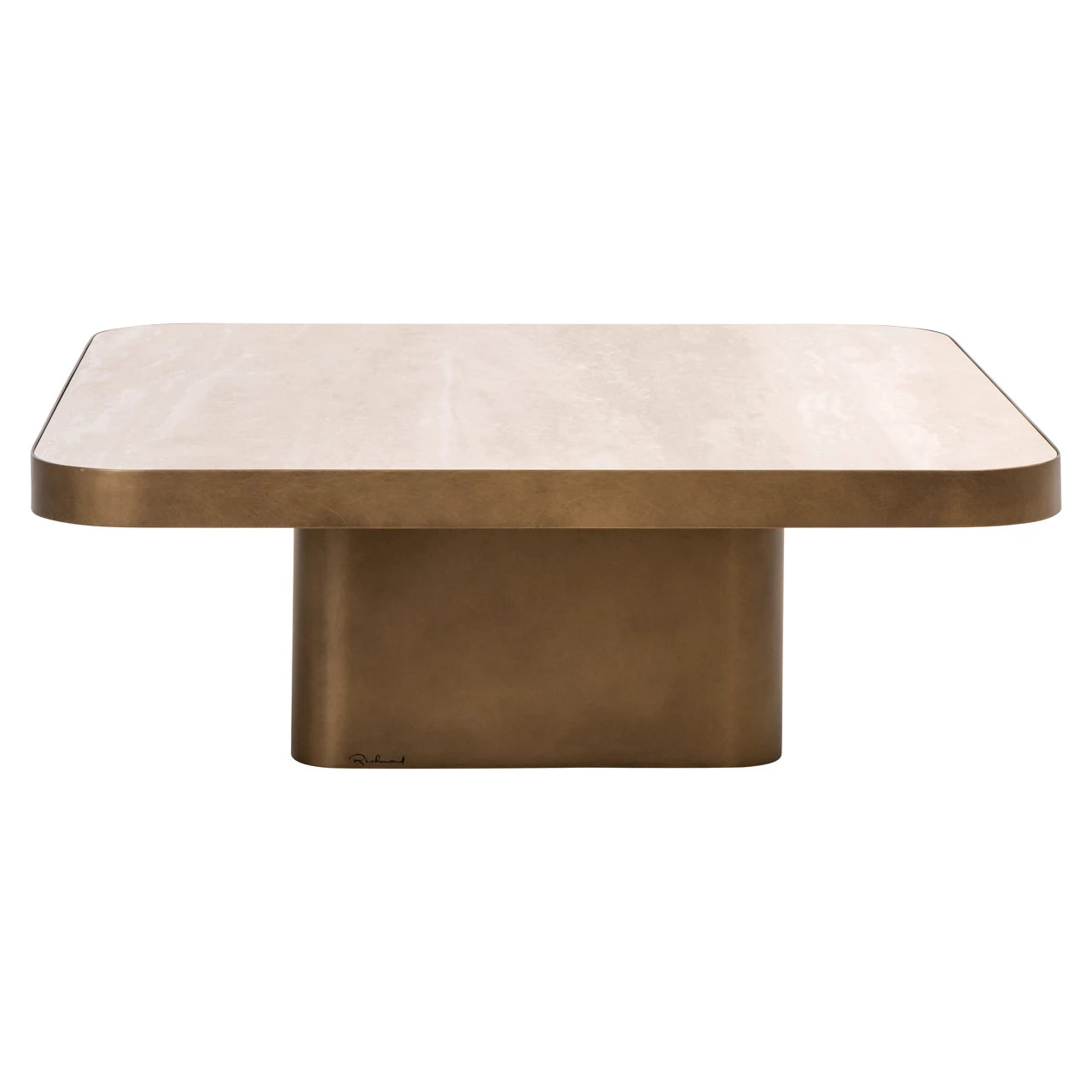 Salongbord Claridge beige 90x90 cumulus Richmond Interiors Sofabord