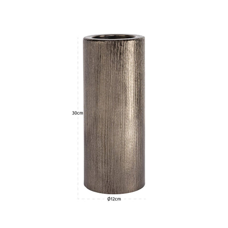 Lysestake Rio messing antikk stor Richmond Interiors Lysestake
