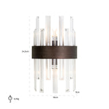 Vegglampe Avan bronse Richmond Interiors Vegglampe