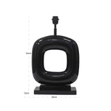 Bordlampe Rave svart Richmond Interiors Bordlampe