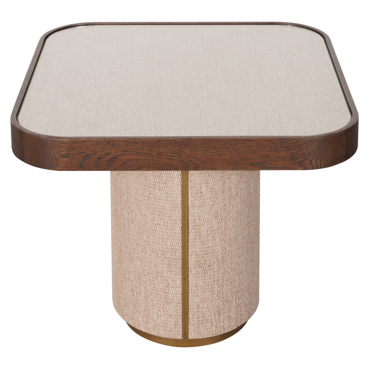 Endebord Willox beige inkludert glass Richmond Interiors Sidebord