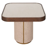 Endebord Willox beige inkludert glass Richmond Interiors Sidebord