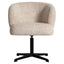 Spisestol Dinan kremfarget tweed flammehemmende - svingbar Richmond Interiors Spisestol