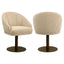 Spisestol Beverly naturlig fancy svingbar Richmond Interiors Spisestol