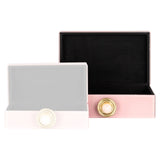 Oppbevaringsboks Jamila rosa stor Richmond Interiors Oppbevaring