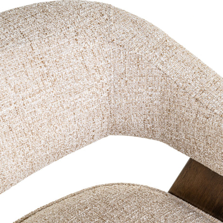 Spisestol Mori kremfarget tweed brannhemmende Richmond Interiors Spisestol