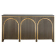 Sideboard Les Arcs børstet gull Richmond Interiors Skjenk