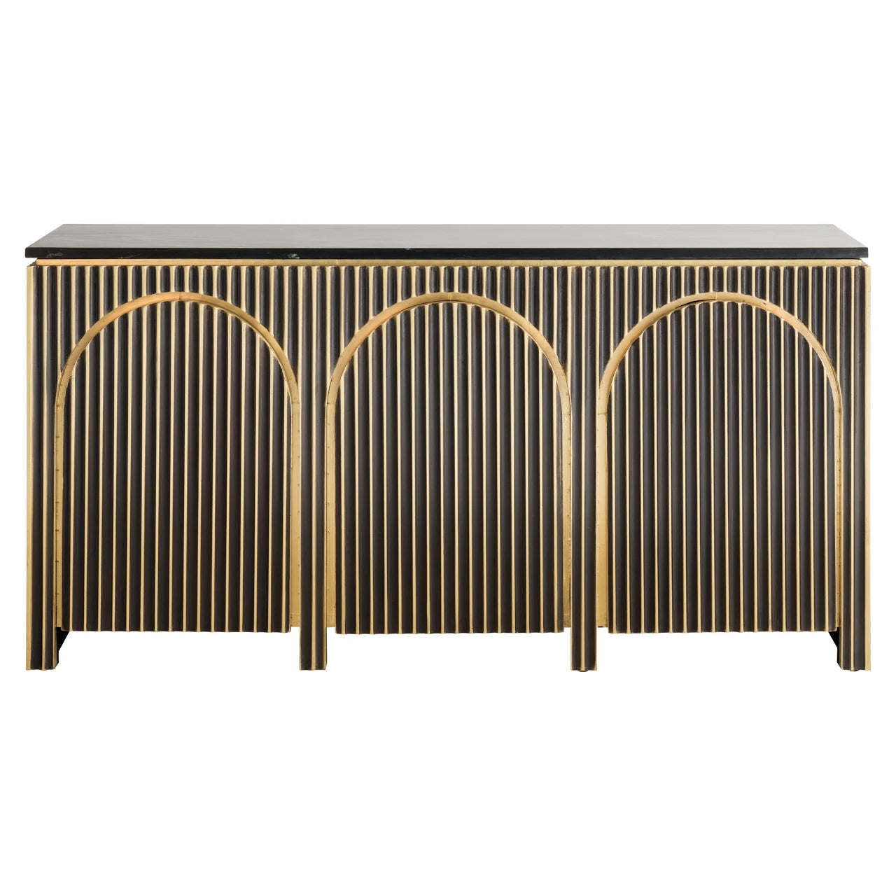 Sideboard Les Arcs børstet gull Richmond Interiors Skjenk