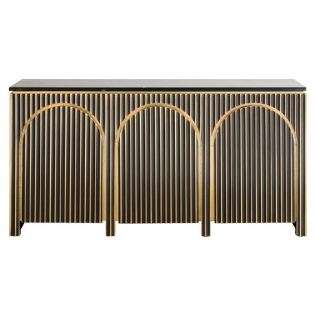 Sideboard Les Arcs børstet gull Richmond Interiors Skjenk