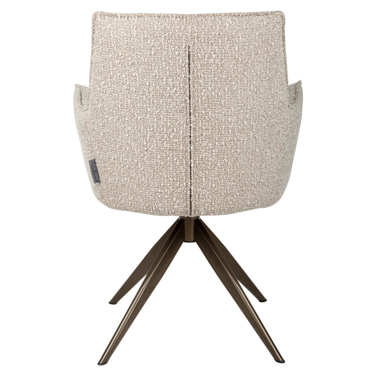 Spisestol Dakota natural chunky svingbar med armlen Richmond Interiors Spisestol