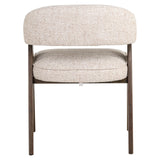 Spisestol Mori kremfarget tweed brannhemmende Richmond Interiors Spisestol