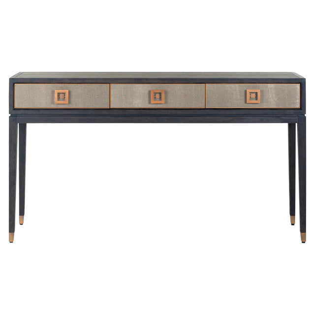 Console Bloomville brass shagreen Richmond Interiors Konsollbord