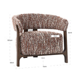 Lounge chair Dalara hazel Richmond Interiors Lenestol