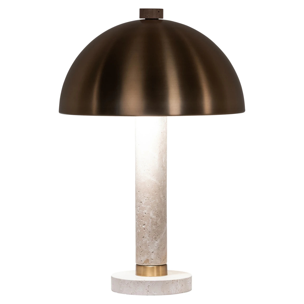 Bordlampe Jara børstet gull Richmond Interiors Bordlampe