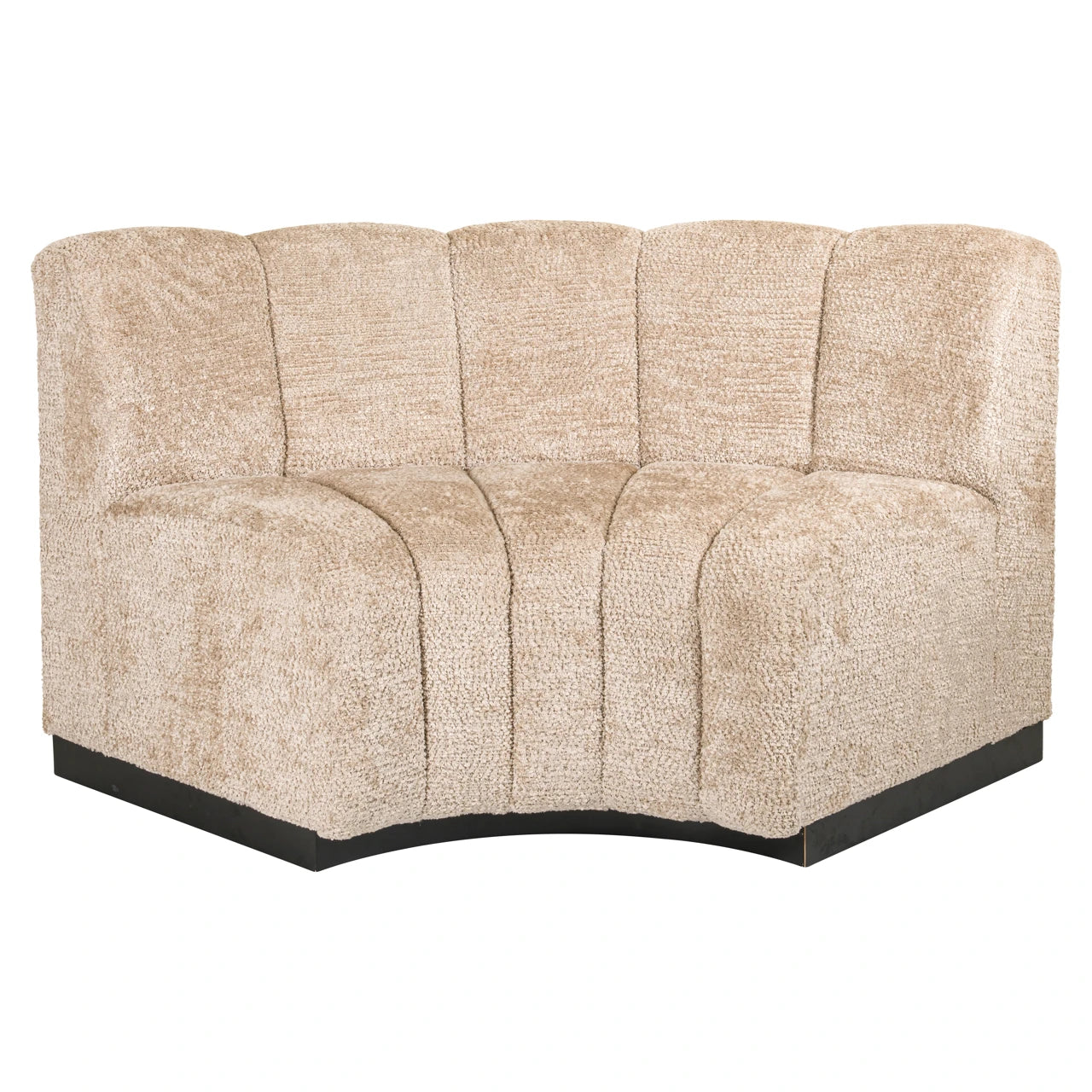Spisebenk Hillpark nydelig beige avrundet hjørne Richmond Interiors Benk