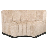 Spisebenk Hillpark nydelig beige avrundet hjørne Richmond Interiors Benk