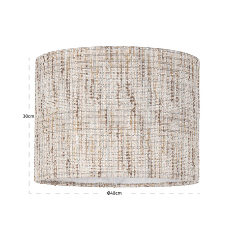 Lampeskjerm Filou krem coco 40Ø Richmond Interiors Lampeskjerm