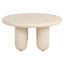 Kaffebord Calma beige 80Ø Richmond Interiors Sofabord