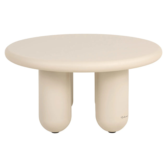 Kaffebord Calma beige 80Ø Richmond Interiors Sofabord