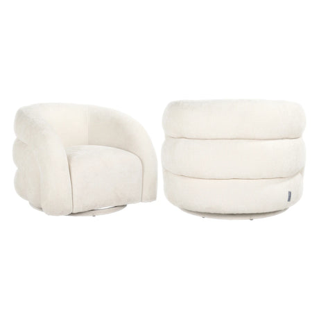 Lounge chair Arcus hvit enhjørning svingbar Richmond Interiors Lenestol