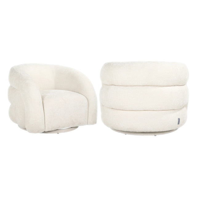 Lounge chair Arcus hvit enhjørning svingbar Richmond Interiors Lenestol