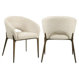 Spisestol Kenzi natural linear brannhemmende Richmond Interiors Spisestol