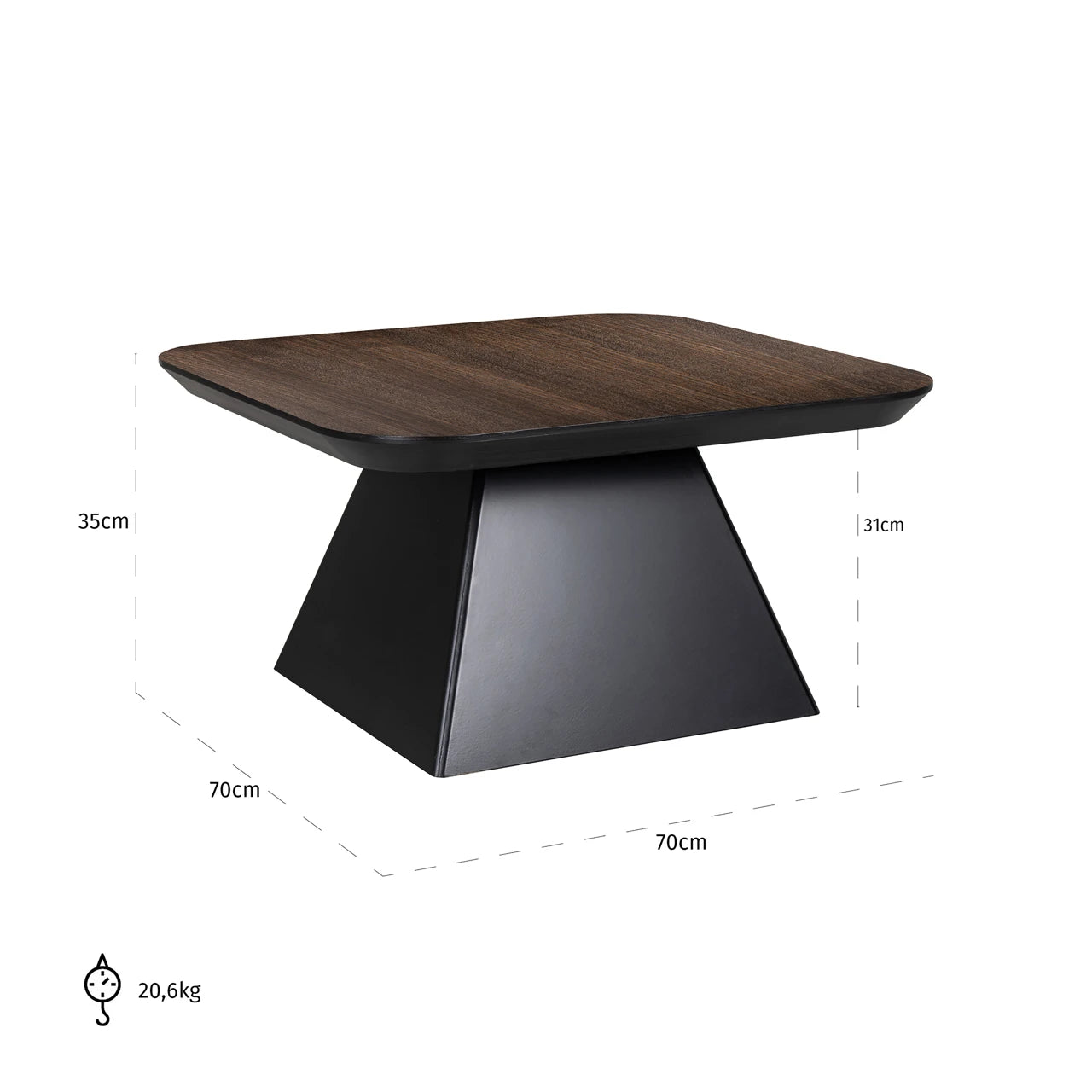Salongbord Bonvoy brun Richmond Interiors Sofabord