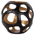 Orkanlys Alysia brun liten Richmond Interiors Lanterne og lysglass