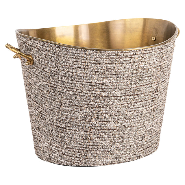 Vin- og bartilbehør Brady beige champagnekjøler Richmond Interiors Tilbehør