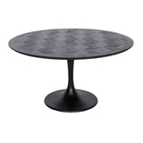 Spisebord Blax svart 140Ø Richmond Interiors Spisebord