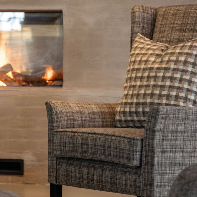 FRAISER PLAID putetrekk Artwood Pute