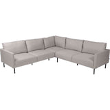 Evita hjørnesofa - sort/kalk Hartman Sofa