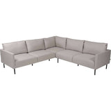 Evita hjørnesofa - sort/kalk Hartman Sofa